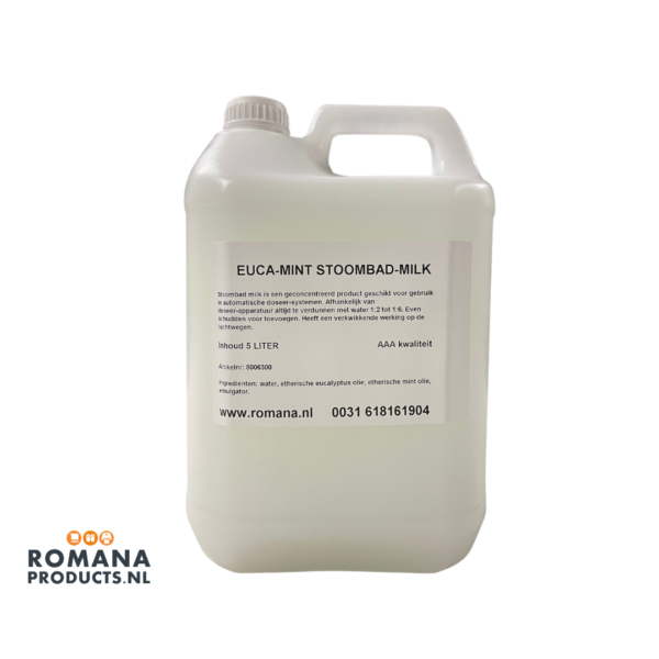 Stoombadmelk Euca-mint 5L