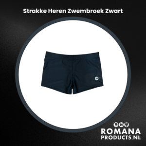 Strakke Heren Zwembroek Zwart